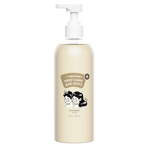 와프랩 사춘기 청소년 모발용 딥 케어 앤 소프트 플러스 아르간오일 트리트먼트, 500ml, 1개