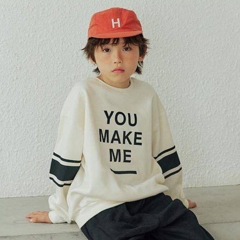 아이들의 편안함과 스타일을 책임지는 똑똑한 쇼핑, 바브키즈 유메이크미 맨투맨