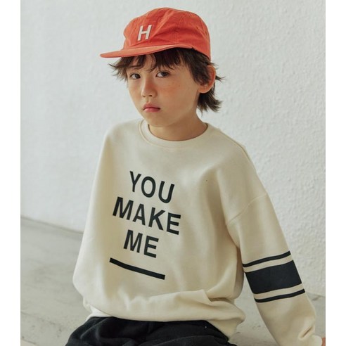 아이들의 편안함과 스타일을 책임지는 똑똑한 쇼핑, 바브키즈 유메이크미 맨투맨