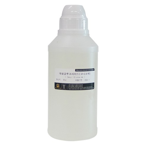 데실글루코사이드 500ml, 미색, 1개