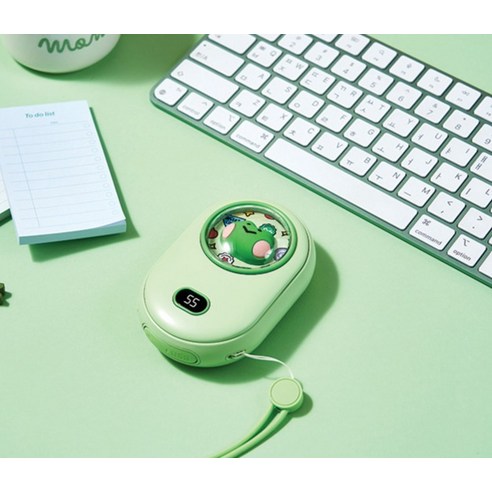 단미 라인프렌즈 미니니 USB 충전식 휴대용 손난로 보조배터리, HW-MININI, 레니니