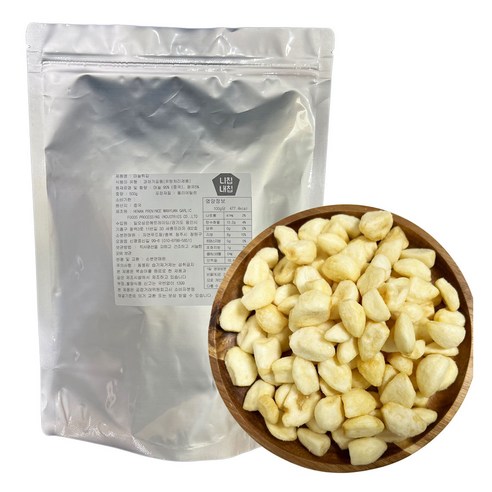 바삭하고 고소한 통 마늘 튀김, 500g, 1개