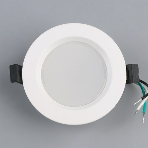 원하 DO 심플 다운라이트 LED 8W 주광색 플리커프리, 화이트, 1개