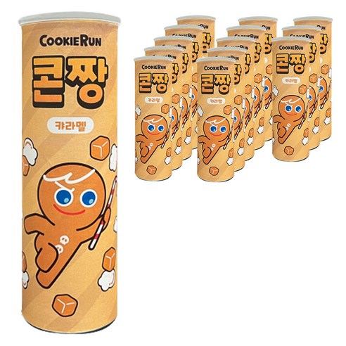 쿠키런 콘짱 캬라멜, 80g, 14개