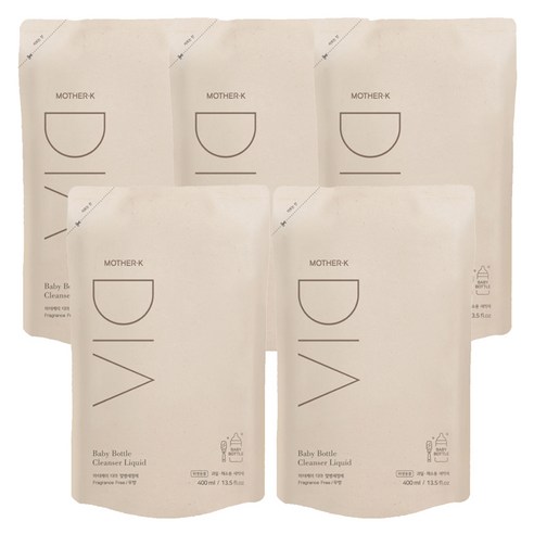 마더케이 유아용 디아 젖병세정제 리필형, 400ml, 6개
