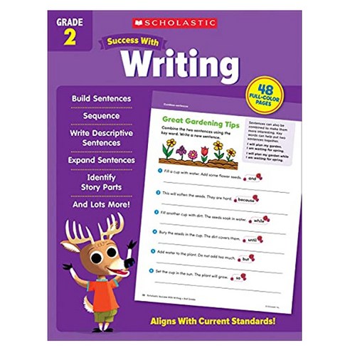 Success With Writing Grade 2 Workbook, Scholastic