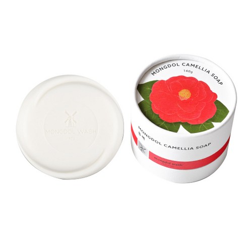 몽돌워시 유노하나 동백 비누 카멜리아향, 120g, 1개