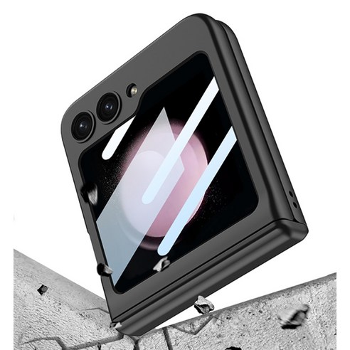 갤럭시 Z 플립5용 최고의 보호 및 편리함: NIOP 힌지보호 마그네틱 전면 풀커버 휴대폰 케이스