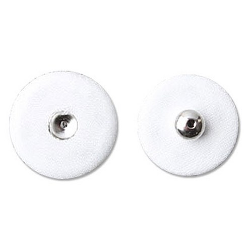 동대문단추왕 싸개 스냅 똑딱이 단추 암 25cm 7p + 수 25cm 7p 세트, 화이트, 1세트