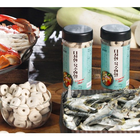 다담은 더진한 육수한알 멸치맛: 요리에 풍미 더하는 고품질 조미료