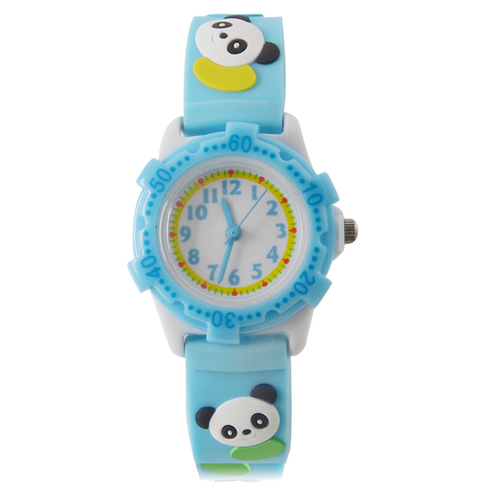 키즈스퀘어 아동용 3D 프린팅 젤리 시계 Panda