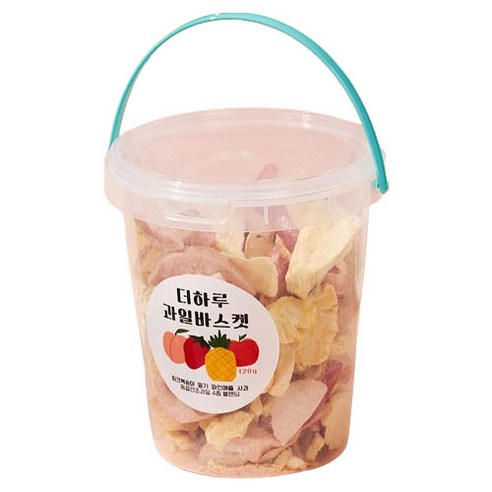 더하루 과일바스켓 동결건조과일칩 4종 블랜딩