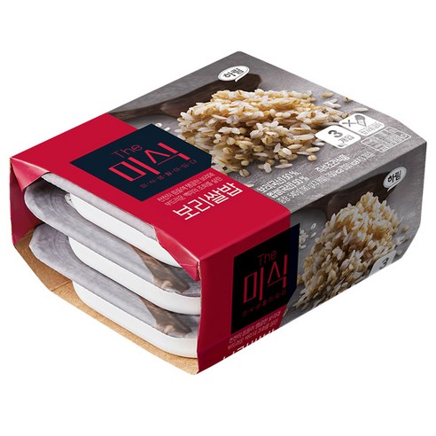 The미식 보리쌀밥, 180g, 3개