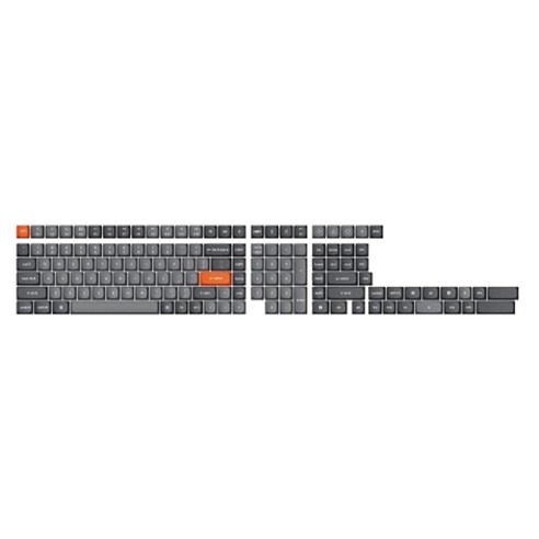 키크론 더블샷 OSA 프로파일 PBT 키캡 세트 141키, 일반형, 그레이, PBT-51-EN