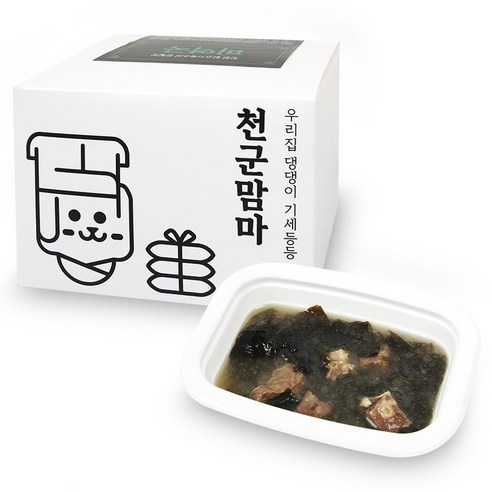 천군맘마 전연령 강아지 미역국, 1개, 360g 반려묘케이크