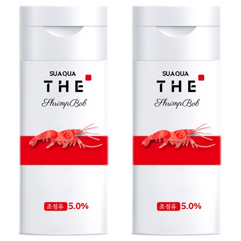수아쿠아 더 새우 밥, 100ml, 70g, 2개