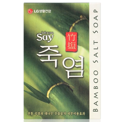 LG생활건강 죽염 비누, 100g, 1개