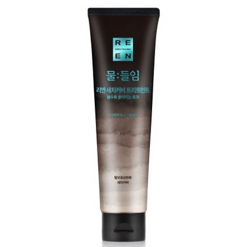 리엔 물들임 새치커버 트리트먼트 자연갈색, 150ml, 1개