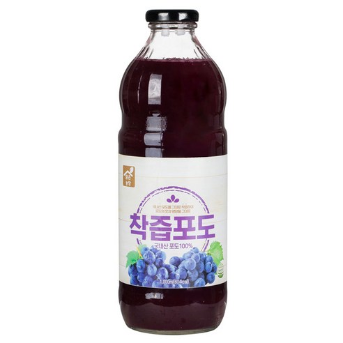 맑은농장 착즙 포도, 1L, 1개 최고야!포도c Best Top5