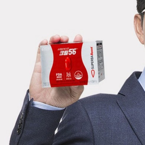 건강한 심장과 뇌를 위한 펄세스 슈퍼바 부스트 크릴56