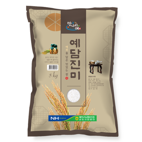 예천군농협 2025년산 햅쌀 맛나지예 예담진미 상등급 × 5kg × 1개, 쌀 등급 × 개당 중량 × 수량 섬네일
