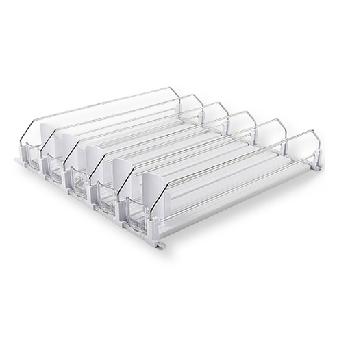 이지공감 캔 음료 정리 오토 디스펜서 5칸 일반핏, 화이트