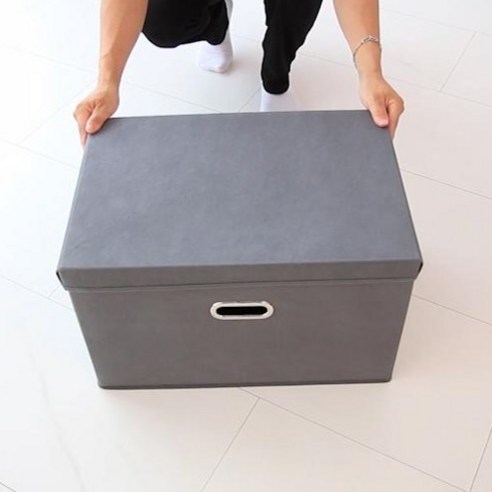 공간 효율과 아름다움을 더하는 레토 접이식 패브릭 리빙박스