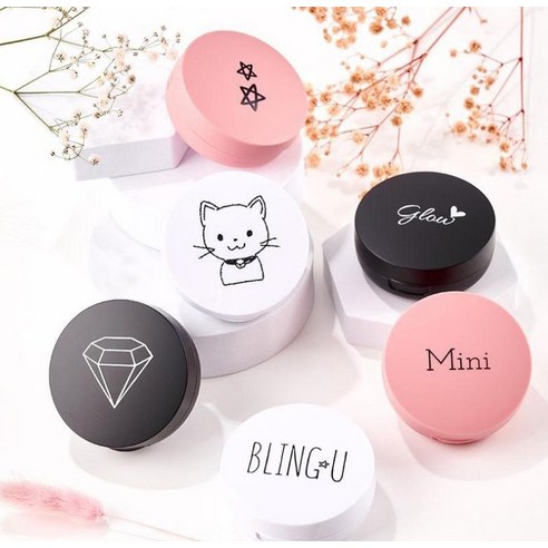 셀프천사 미니 DIY 비비 쿠션 케이스 5g, 화이트 무지, 1개