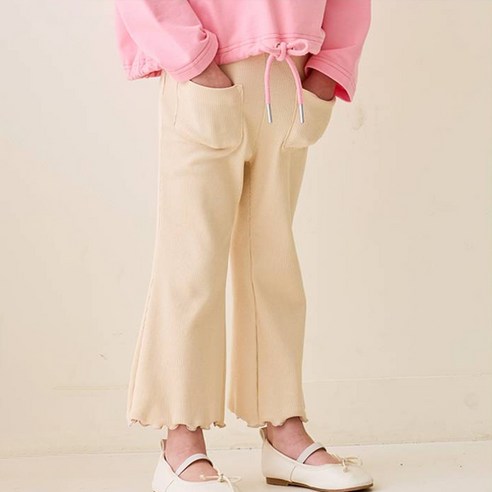 베베쥬 여아용 엘리 부츠컷 레깅스
