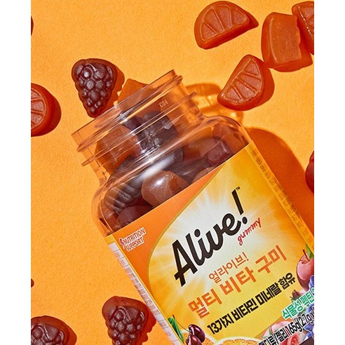 맛있고 편리한 일일 멀티 비타민으로 전반적인 건강과 웰빙 향상