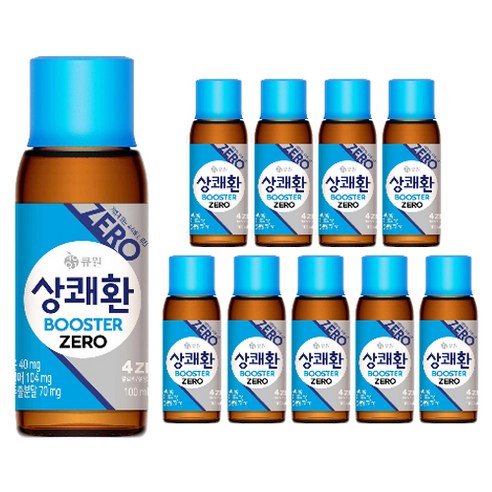 상쾌환 부스터 ZERO 숙취해소음료 2p, 200ml, 5개