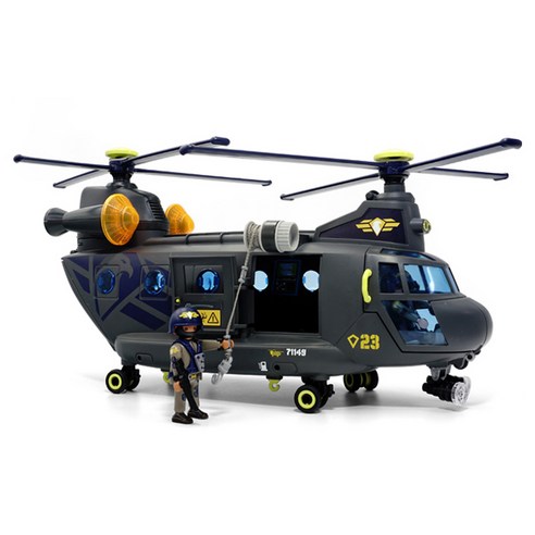 플레이모빌 경찰특공대 구조 헬리콥터 71149, 1개