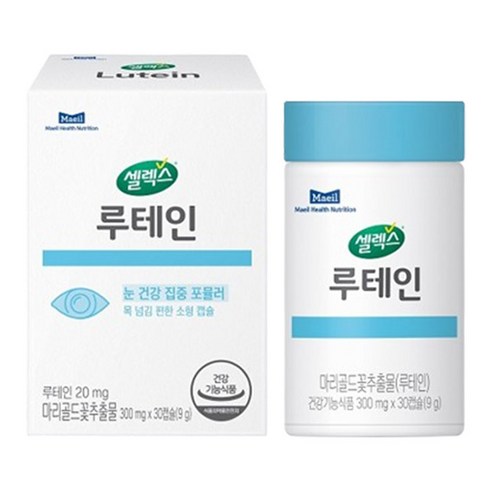 셀렉스 루테인 9g, 30캡슐, 1개
