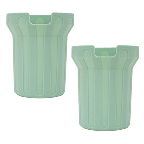 블럭마트 텀블러 바닥보호 실리콘커버 900ml, 그린, 2개