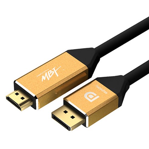 엠비에프 DP TO HDMI 케이블 4K 60Hz 3m, MBF-DHC360MT, 1개