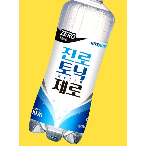 하이트진로 진로 토닉워터 제로, 600ml, 20개