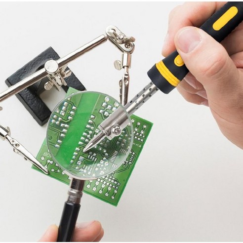 섬세한 작업부터 간단한 수리까지, 몬스툴 전기 인두기 세트 하나면 문제없습니다.