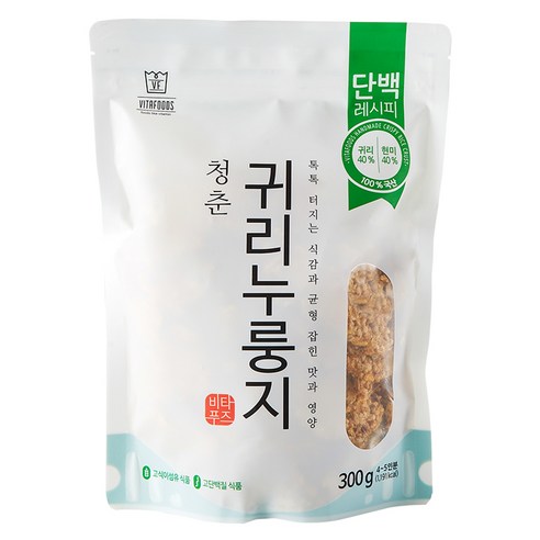 청춘누룽지 비타푸즈 귀리누룽지, 300g, 1개