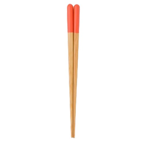 야마치쿠 유아용 강코 키즈 대나무 젓가락 18cm, 오렌지, 단품, 1개