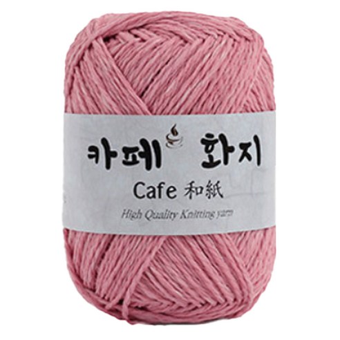 yarna 카페화지 뜨개실 40g, 3 로즈핑크, 1개