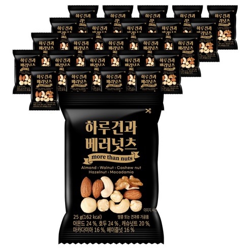 하루견과 베러넛츠 25g x 25개 묶음