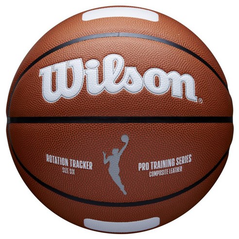 윌슨 WNBA 로테이션 트래커 농구공 WZ1003601XB6, 1개