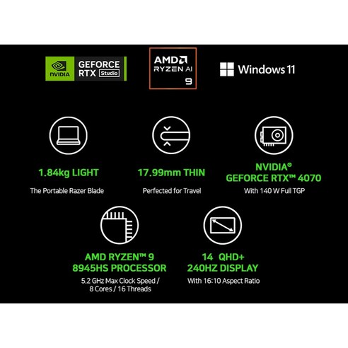 새로운 차원의 게임과 창작을 위한 뛰어난 성능과 컴팩트한 디자인