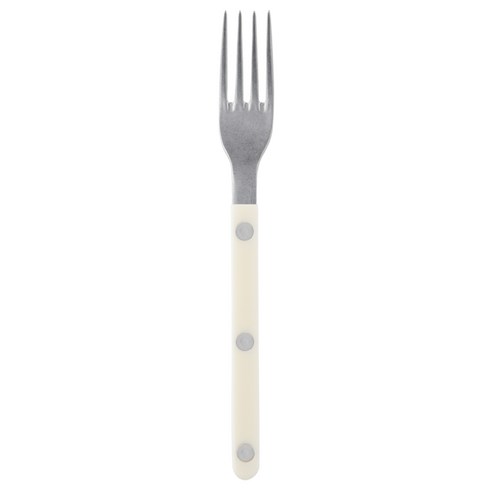 사브르 비스트로 빈티지 솔리드 케이크포크, 아이보리, 1개