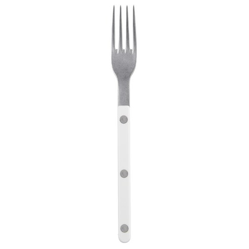사브르 비스트로 빈티지 솔리드 케이크포크, 화이트, 1개