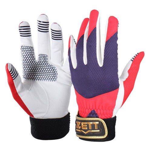 제트 내야 포수 수비용 장갑 BGK-231 네이비 레드 우투 좌투, 네이비/레드, 1개