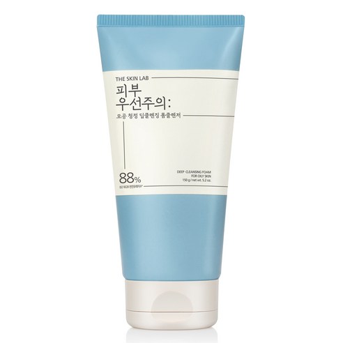 피부우선주의 모공 청정 딥클렌징 폼클렌저, 150g, 1개