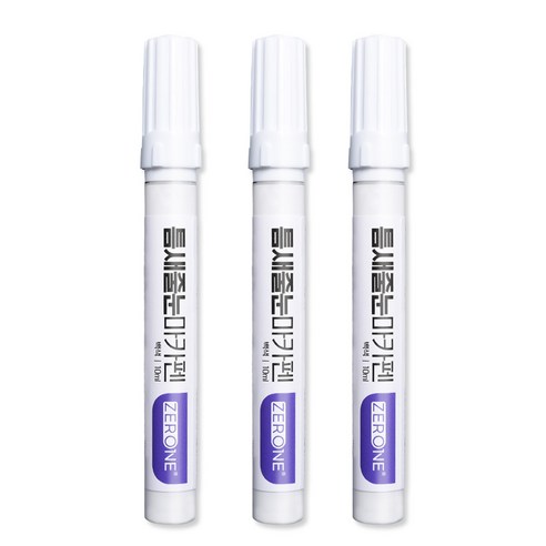 ZERONE 틈새 줄눈 마카펜 10ml, 3개