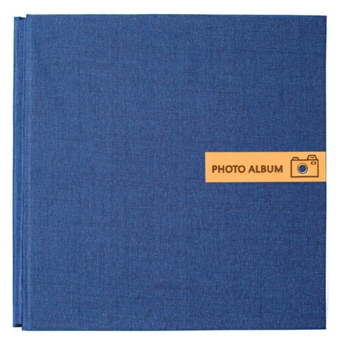 알로데 심플 포토 접착식 사진앨범 28 x 27 cm, A04 브라운 + 화이트, 60매