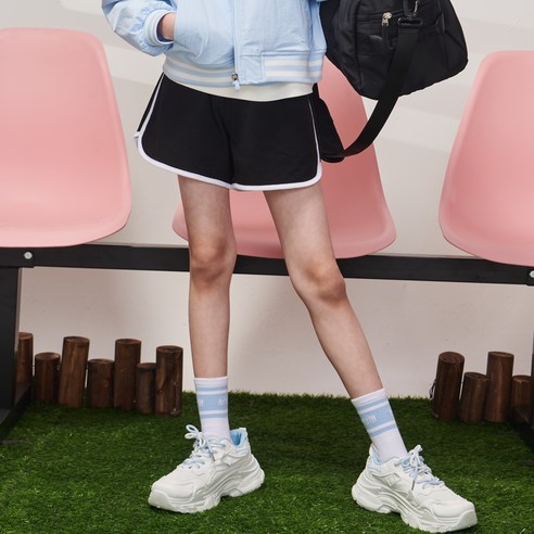 여아용 피케이 돌핀 반바지 T46